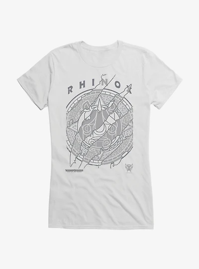 Transformers: Rise of the Beasts Rhinox Scratch Girls T-Shirt