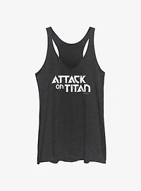 Attack on Titan Logo Girls Tank