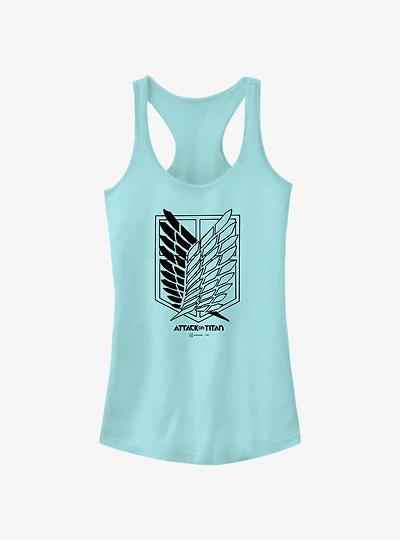 Attack on Titan Scout Regiment Logo Girls Tank