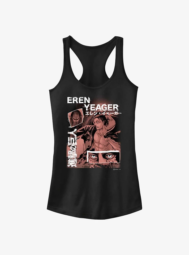 Attack on Titan Eren Yeager Collage Girls Tank