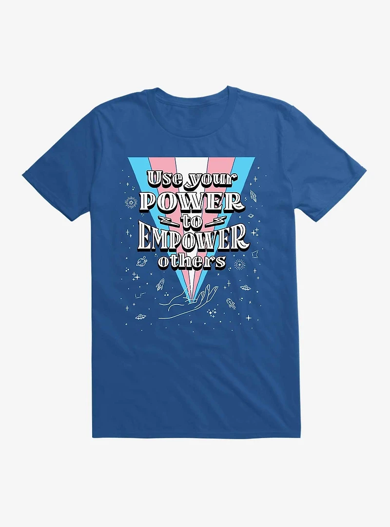 Pride Lettershoppe Empower Others With Trans T-Shirt