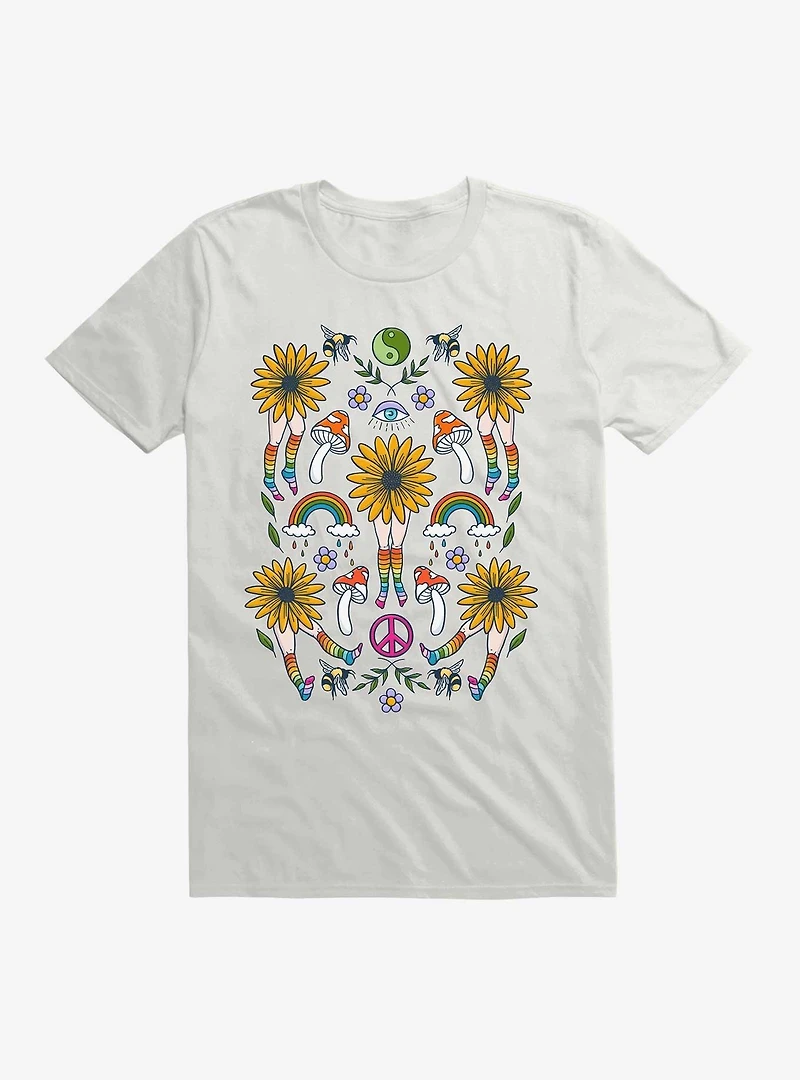 Pride Tamara Lance Daisy Power Flower Hippie People T-Shirt