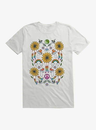 Pride Tamara Lance Daisy Power Flower Hippie People T-Shirt