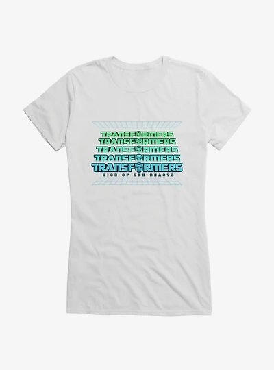 Transformers: Rise Of The Beasts Ombre Overlay Girls T-Shirt