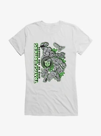 Transformers: Rise Of The Beasts Group Action Pose Girls T-Shirt
