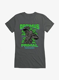Transformers: Rise Of The Beasts Optimus Primal Palms Girls T-Shirt