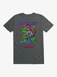 Transformers: Rise Of The Beasts Optimus Prime Palms T-Shirt