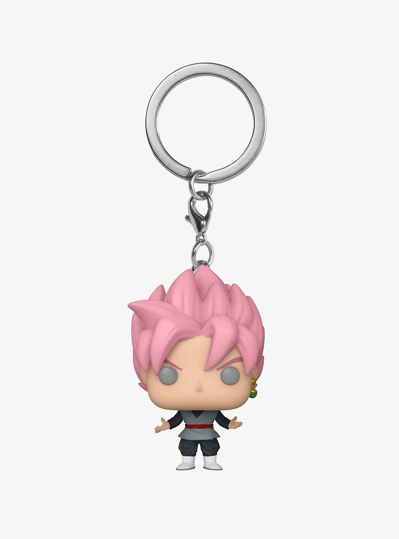 Funko Pocket Pop! Dragon Ball Z Goku Super Saiyan Rosé Glow-in-the-Dark Vinyl Keychain — BoxLunch Exclusive