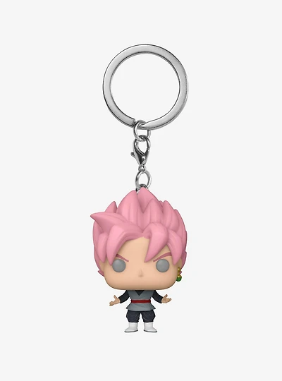 Funko Pocket Pop! Dragon Ball Z Goku Super Saiyan Rosé Glow-in-the-Dark Vinyl Keychain — BoxLunch Exclusive