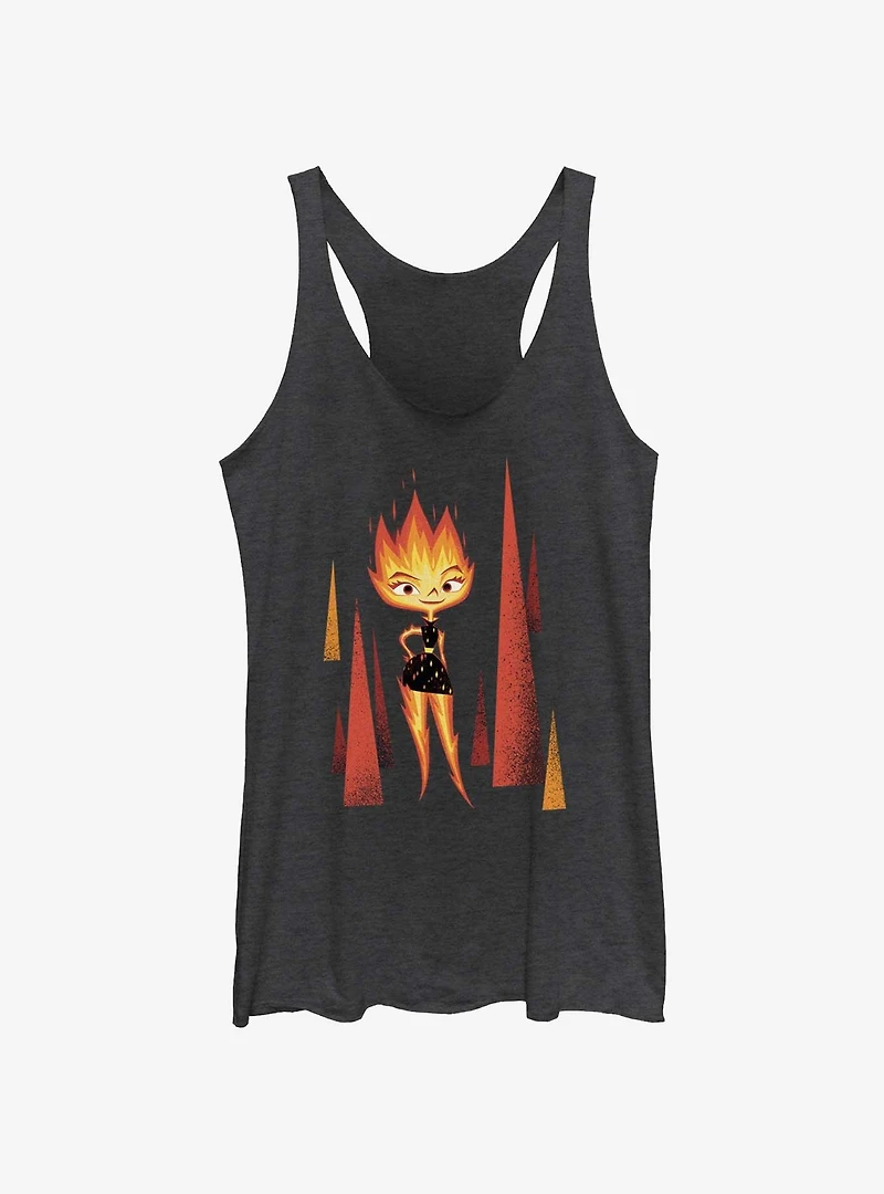 Disney Pixar Elemental Be Fire Ember Girls Tank