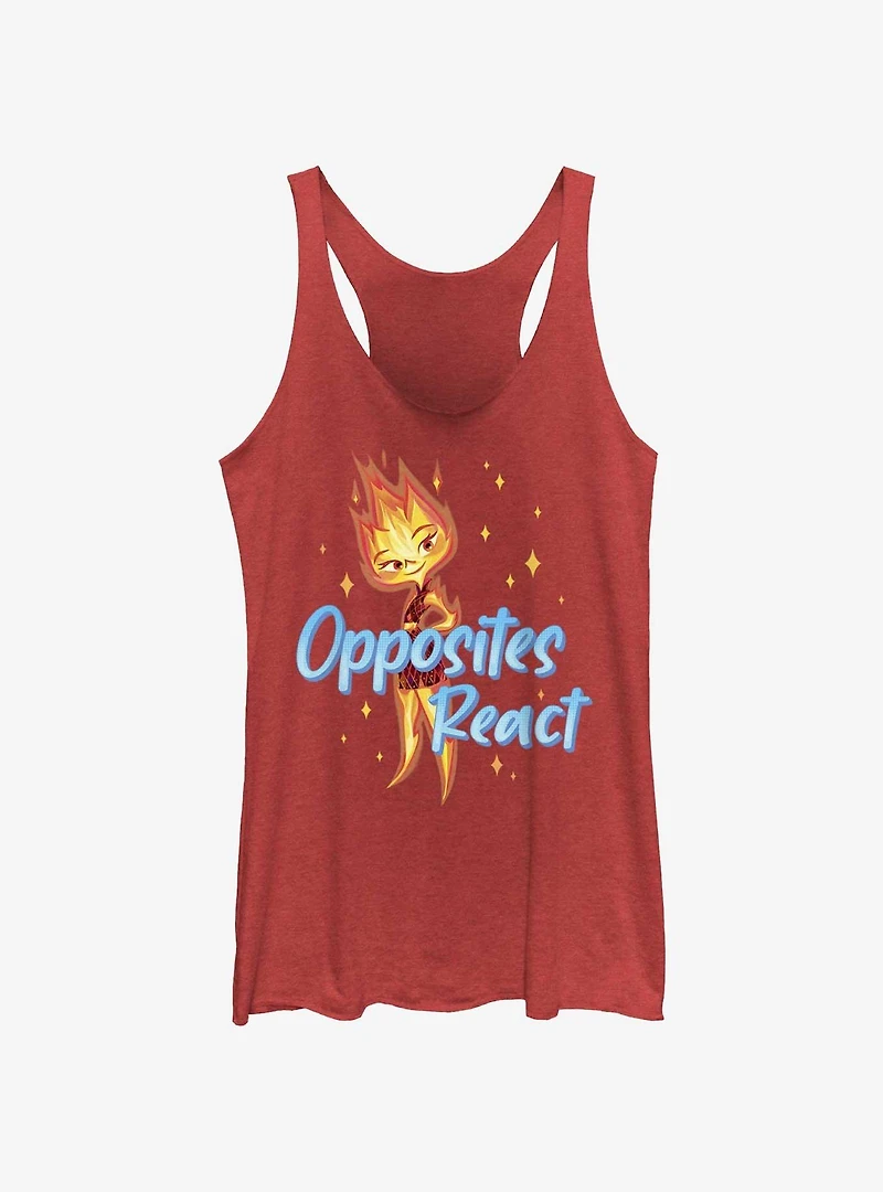 Disney Pixar Elemental Ember Opposites React Girls Tank