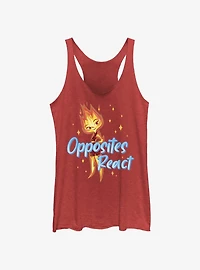 Disney Pixar Elemental Ember Opposites React Girls Tank