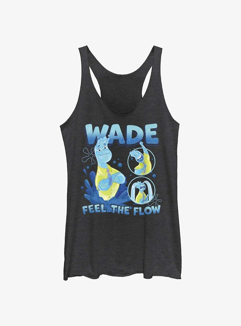 Disney Pixar Elemental Wade Feel The Flow Girls Tank