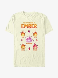Disney Pixar Elemental Expressions Of Ember T-Shirt