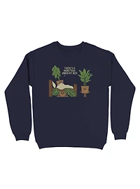 Plant Monstera Under The Bed Sweatshirt