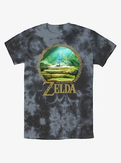The Legend of Zelda Korok Forest Tie-Dye T-Shirt