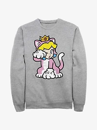 Nintendo Mario Cat Peach Sweatshirt