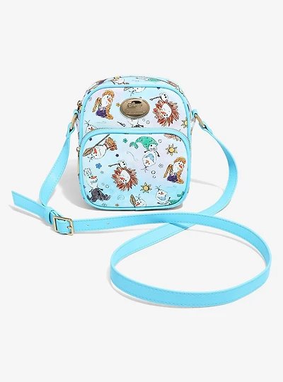 Our Universe Disney Frozen Olaf Allover Print Crossbody Bag - BoxLunch Exclusive