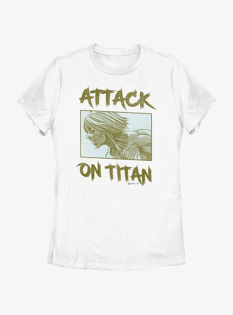 Attack on Titan Female Annie Leonhart Womens T-Shirt