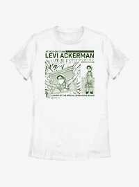 Attack on Titan Cleaning Levi Womens T-Shirt BoxLunch Web Exclusive