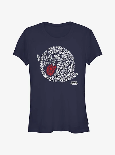 Nintendo Mario Boo-Tastic Girls T-Shirt