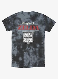 The Legend of Zelda Crest Tie-Dye T-Shirt