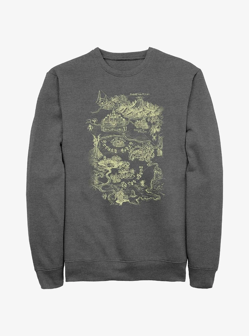Nintendo The Legend of Zelda Map Sweatshirt