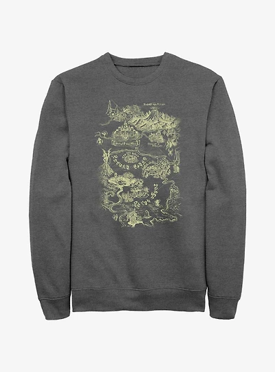Nintendo The Legend of Zelda Map Sweatshirt