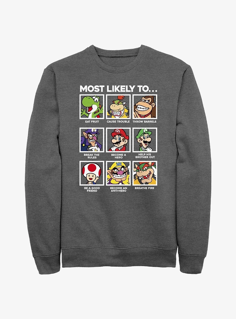 Nintendo Mario Likelyhood Sweatshirt