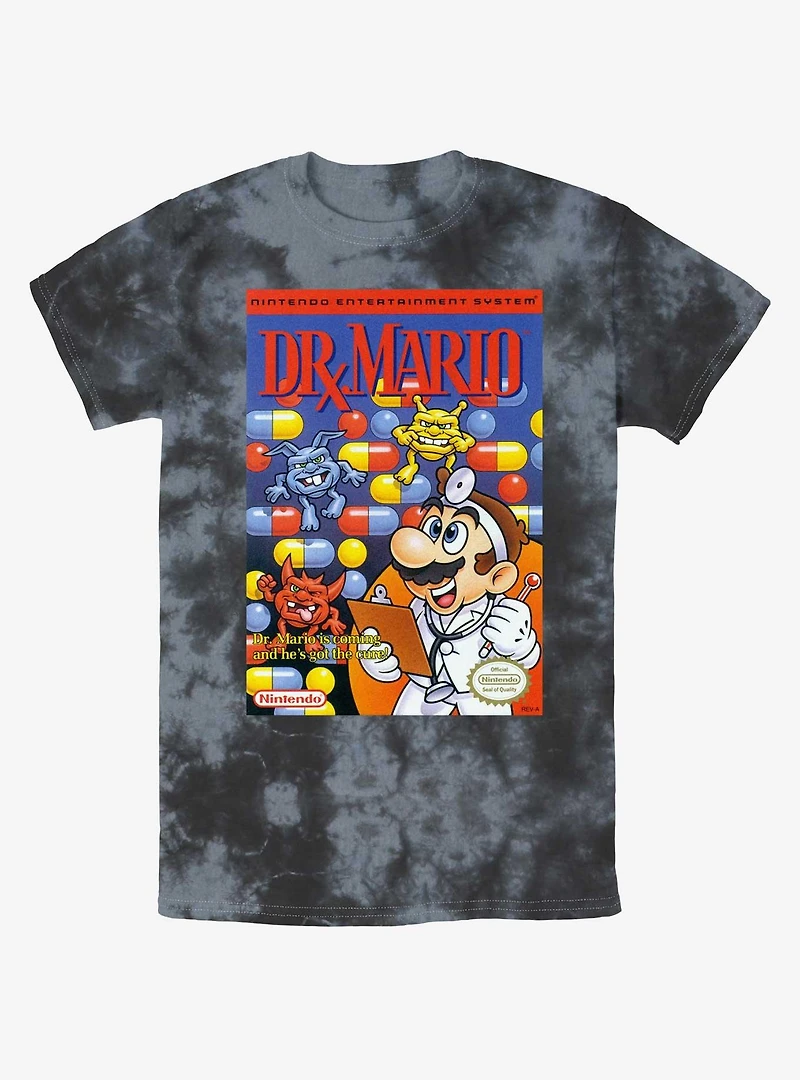 Nintendo Mario Dr. Tie-Dye T-Shirt