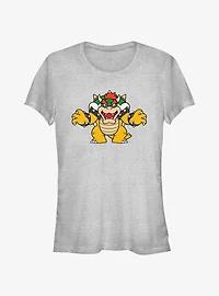 Nintendo Mario Just Bowser Girls T-Shirt