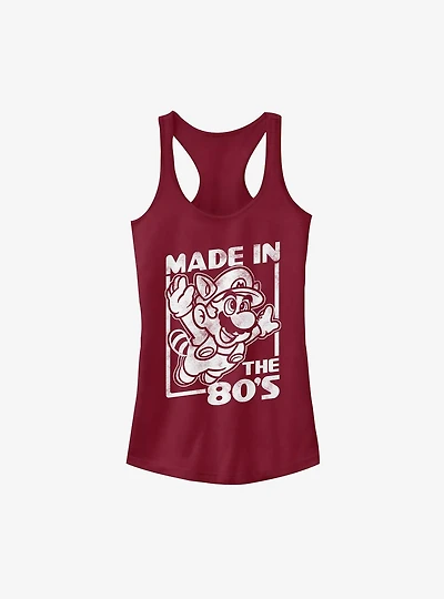 Nintendo Mario Made The 80's Girls Tank