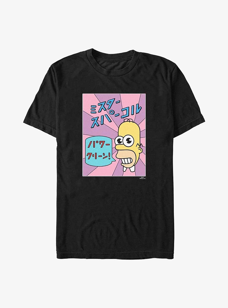The Simpsons Sparkling Box Big & Tall T-Shirt