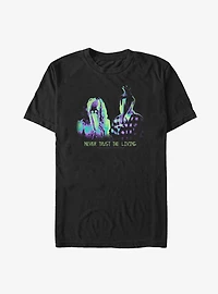 Beetlejuice Never Trust The Living Big & Tall T-Shirt