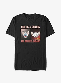 Pinky And the Brain Genius Insane Big & Tall T-Shirt