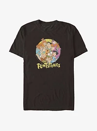 The Flintstones Family Badge Big & Tall T-Shirt