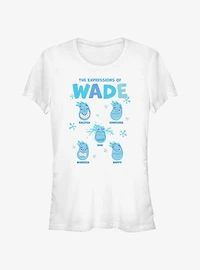 Disney Pixar Elemental Expressions Of Wade Girls T-Shirt
