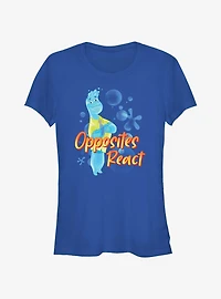 Disney Pixar Elemental Wade Opposites React Girls T-Shirt