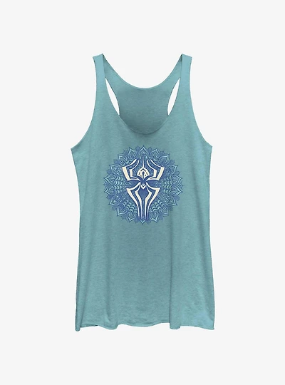 Marvel Spider-Man: Across The Spiderverse Pavitr Mandala Web Womens Tank Top