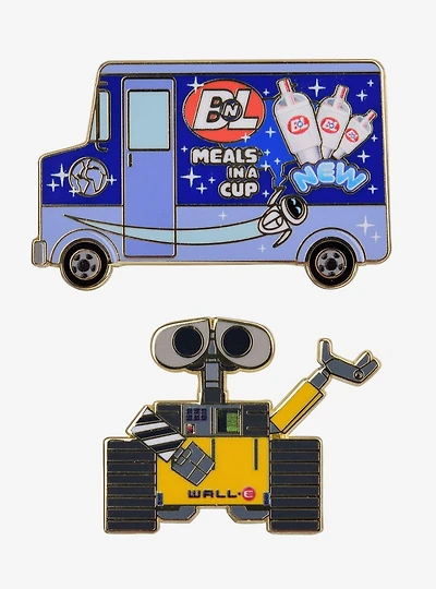 Our Universe Disney Pixar WALL-E Buy n Large Food Truck & WALL-E Enamel Pin Set - BoxLunch Exclusive