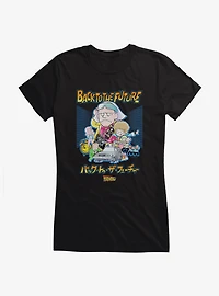 Back To The Future Anime Collage Girls T-Shirt