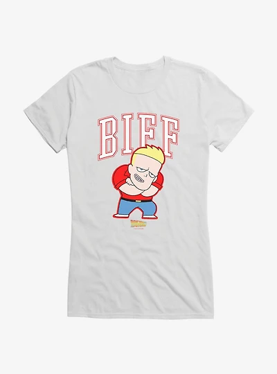 Back To The Future Anime Biff Girls T-Shirt