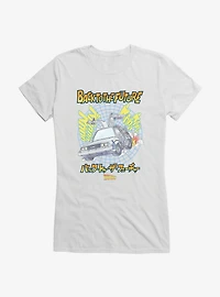 Back To The Future Anime 88MPH Girls T-Shirt