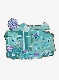 Disney Pixar Up Scenic Collage Enamel Pin - BoxLunch Exclusive