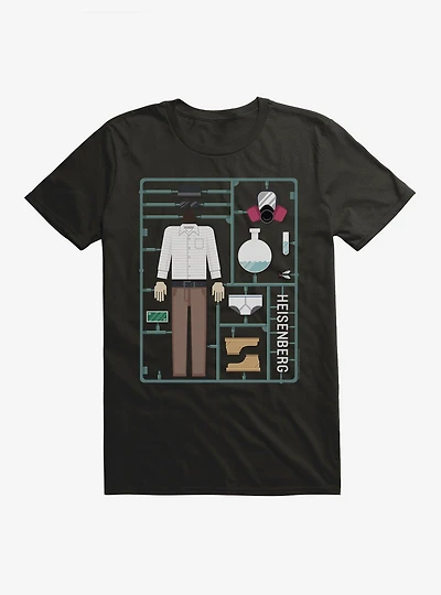 Breaking Bad Heisenberg Action Figure T-Shirt