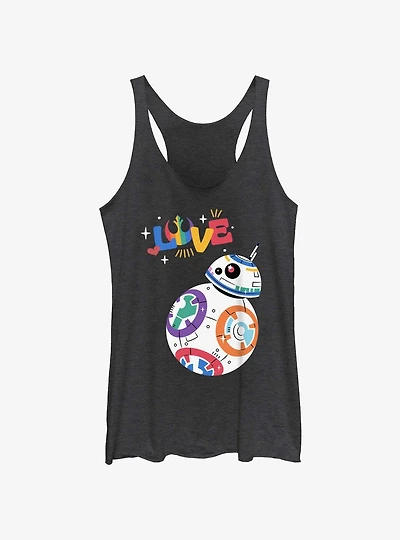 Star Wars Love Rebel BB8 Pride Tank Top
