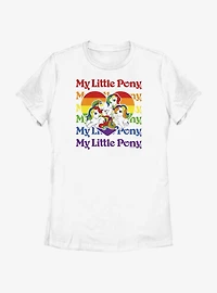 My Little Pony Rainbow Name Stack Pride T-Shirt