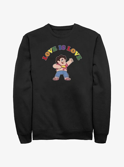 Steven Universe Love Is Pride Sweatshirt