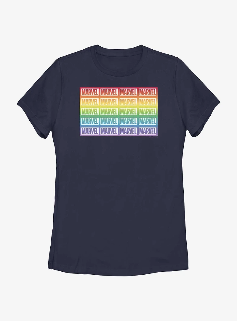 Marvel Avengers Boxed Gradient Pride T-Shirt