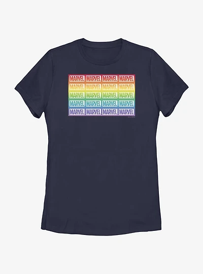 Marvel Avengers Boxed Gradient Pride T-Shirt